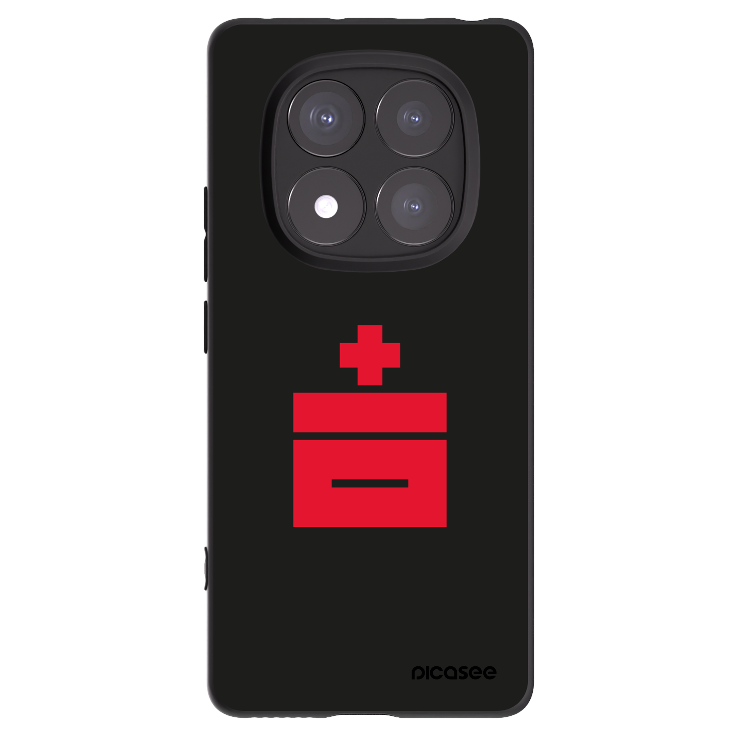 Picasee Xiaomi Redmi Note 14 Pro 5G Hülle - Schwarzes Silikon - Le Plastenciaga