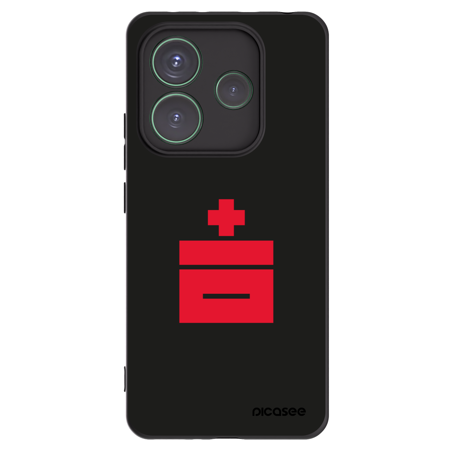Picasee Xiaomi Redmi Note 14 5G Hülle - Schwarzes Silikon - Le Plastenciaga