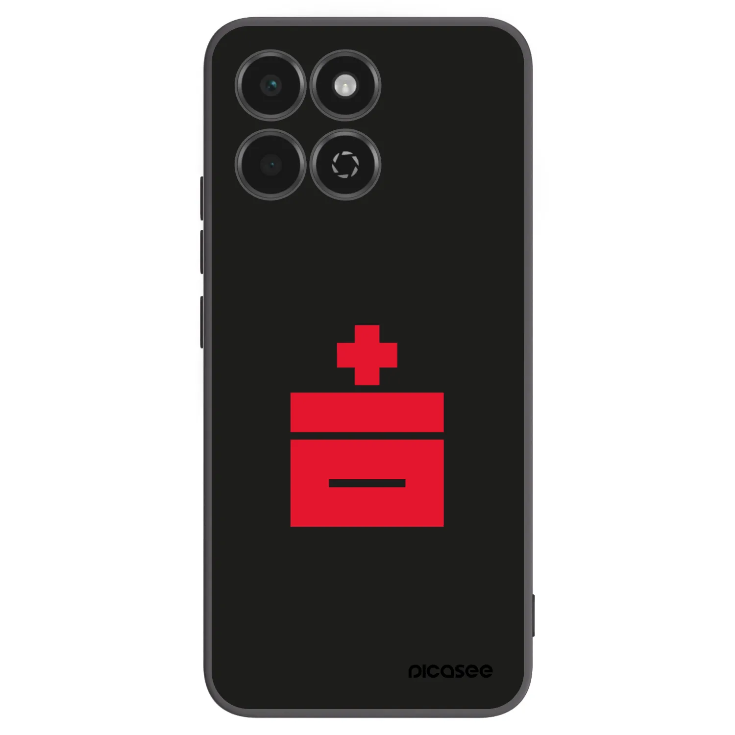 Picasee Honor 200 Smart 5G Hülle - Schwarzes Silikon - Le Plastenciaga