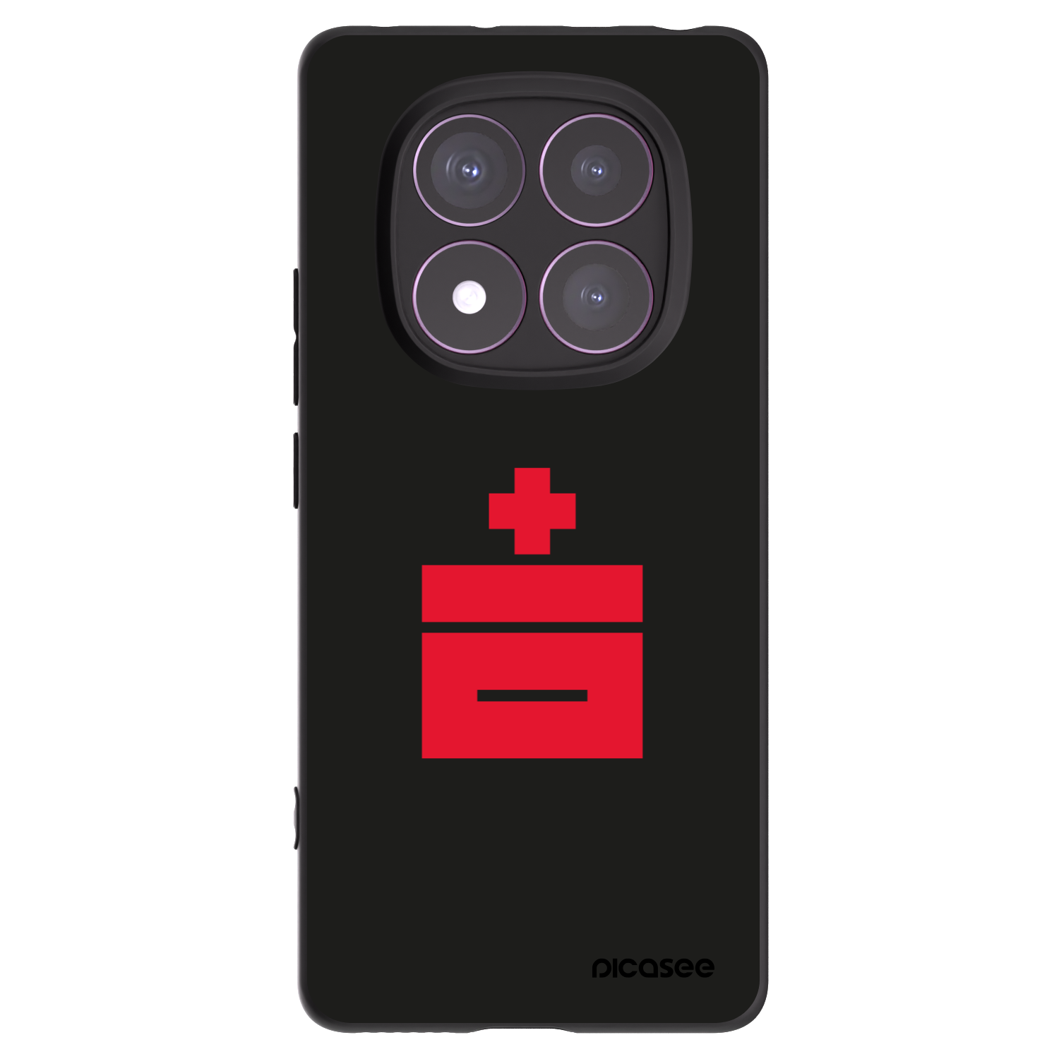 Picasee Xiaomi Redmi Note 14 Pro 4G Hülle - Schwarzes Silikon - Le Plastenciaga