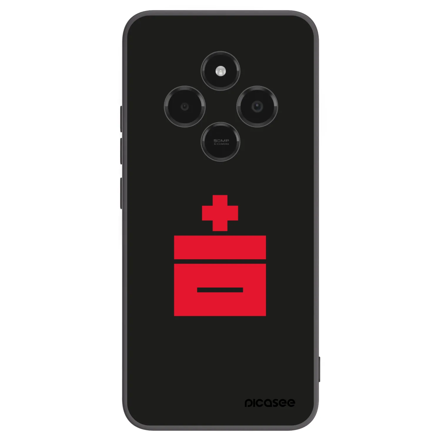 Picasee Xiaomi Poco C75 Hülle - Schwarzes Silikon - Le Plastenciaga