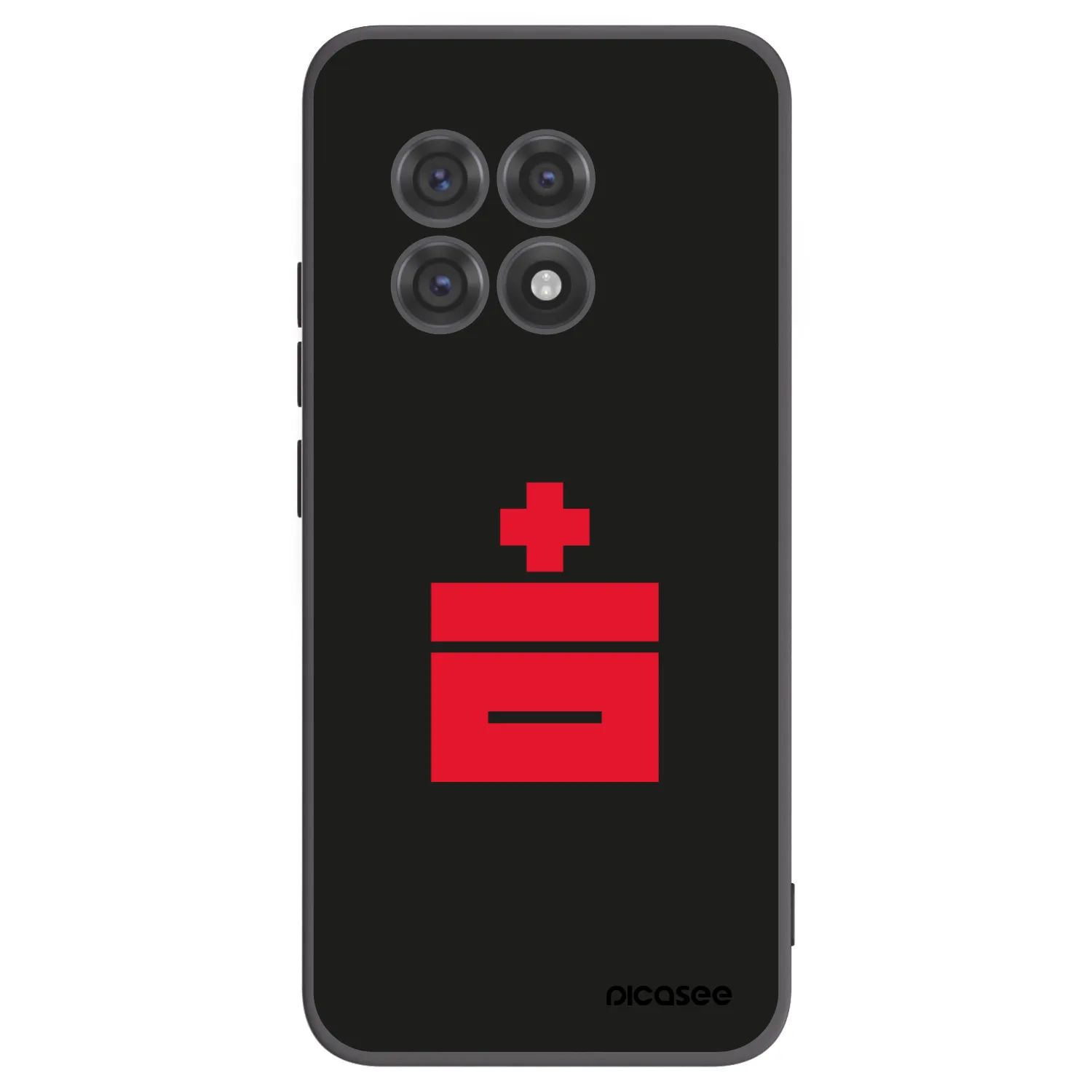 Picasee OnePlus 13R 5G Hülle - Schwarzes Silikon - Le Plastenciaga