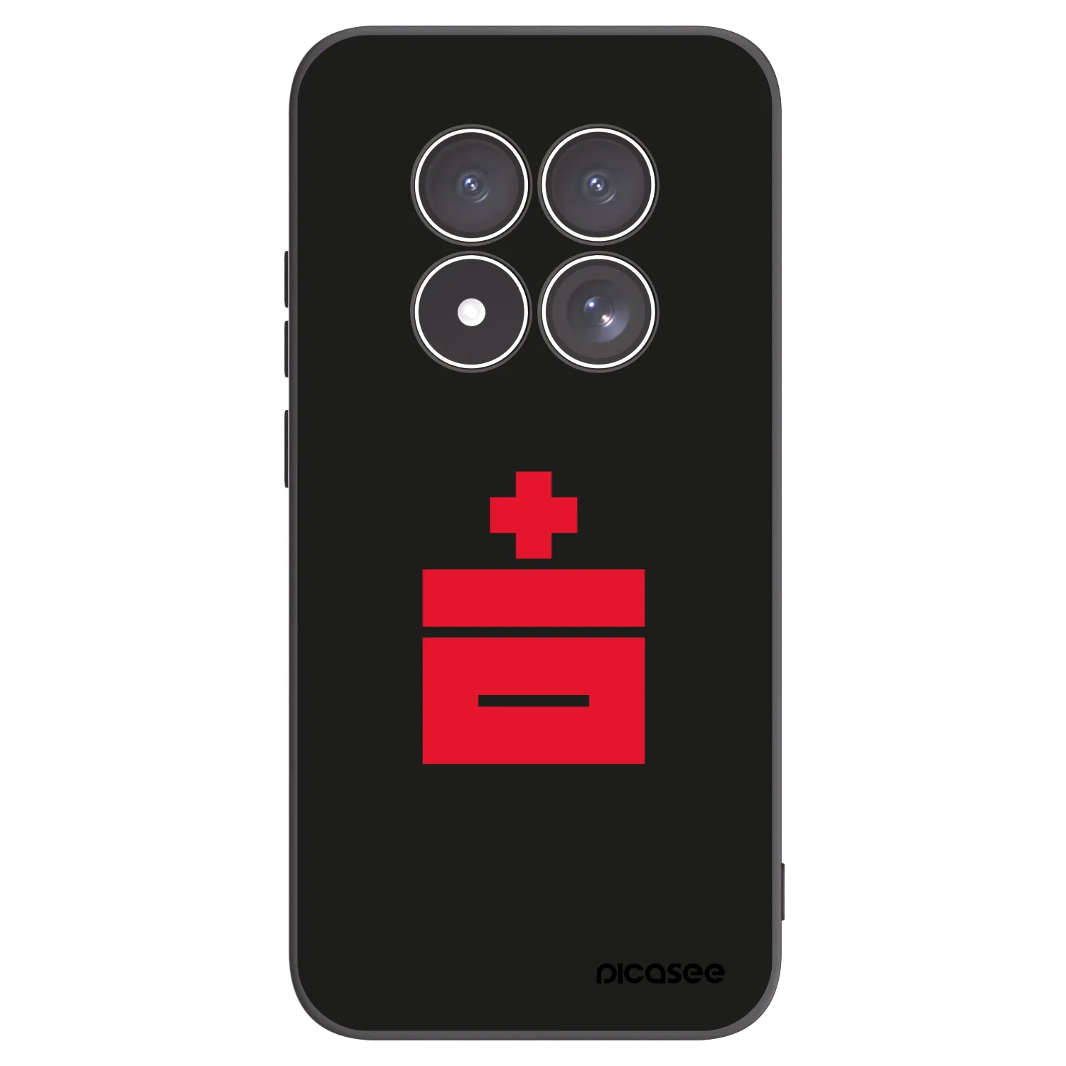 Picasee Xiaomi Redmi Note 15 Pro 4G Hülle - Schwarzes Silikon - Le Plastenciaga