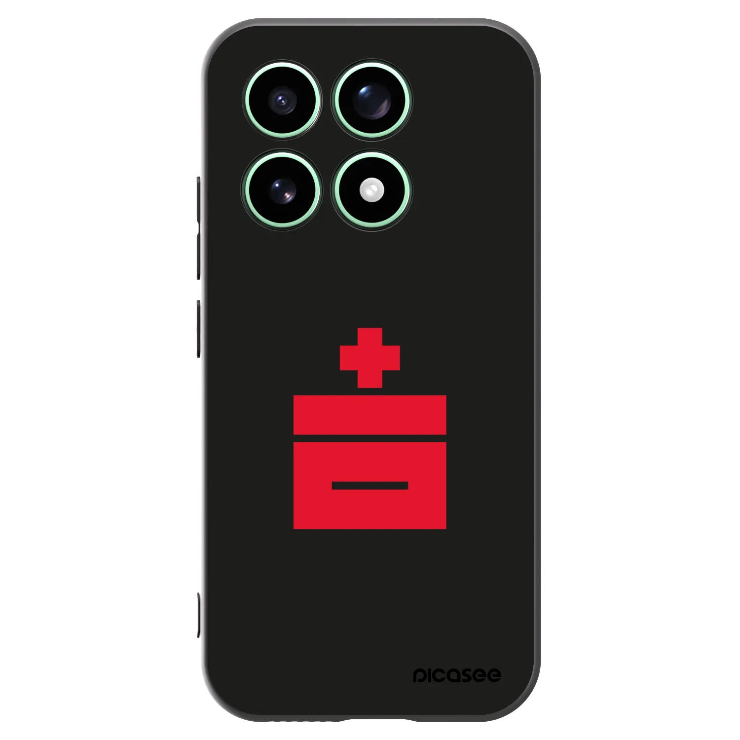 Picasee Xiaomi 17 Hülle - Schwarzes Silikon - Le Plastenciaga