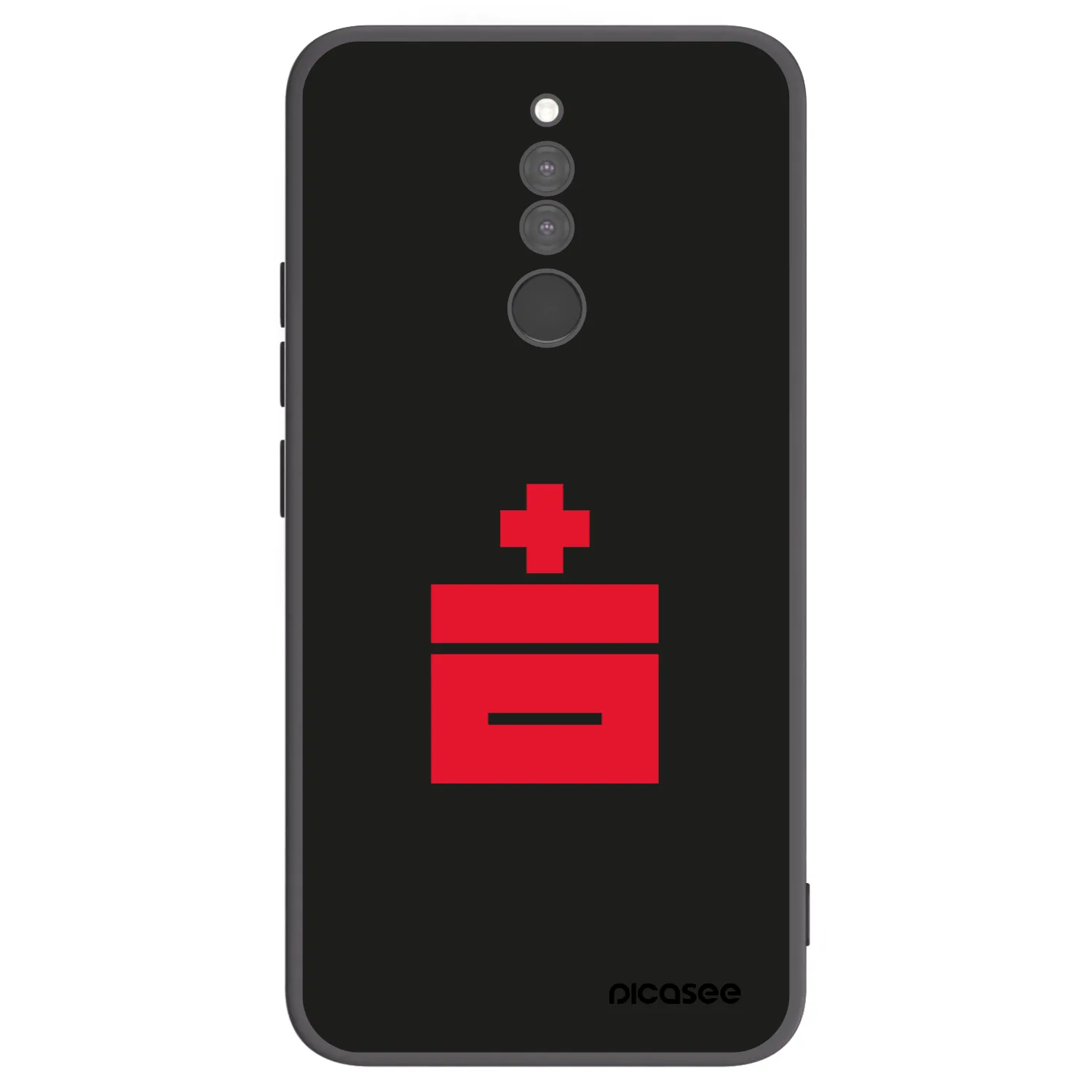 Picasee Xiaomi Redmi 8 Hülle - Schwarzes Silikon - Le Plastenciaga