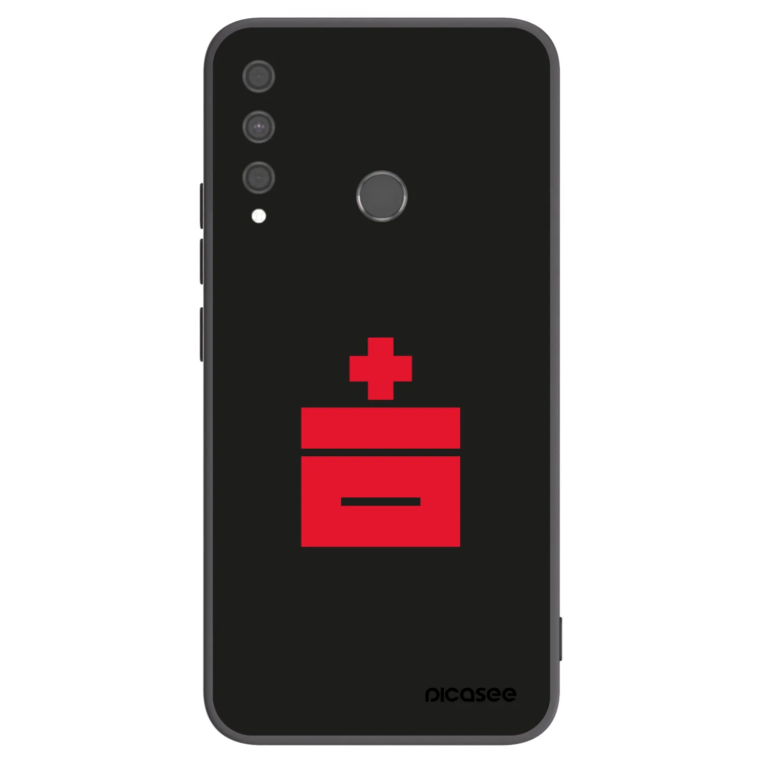 Picasee Huawei P40 Lite E Hülle - Schwarzes Silikon - Le Plastenciaga