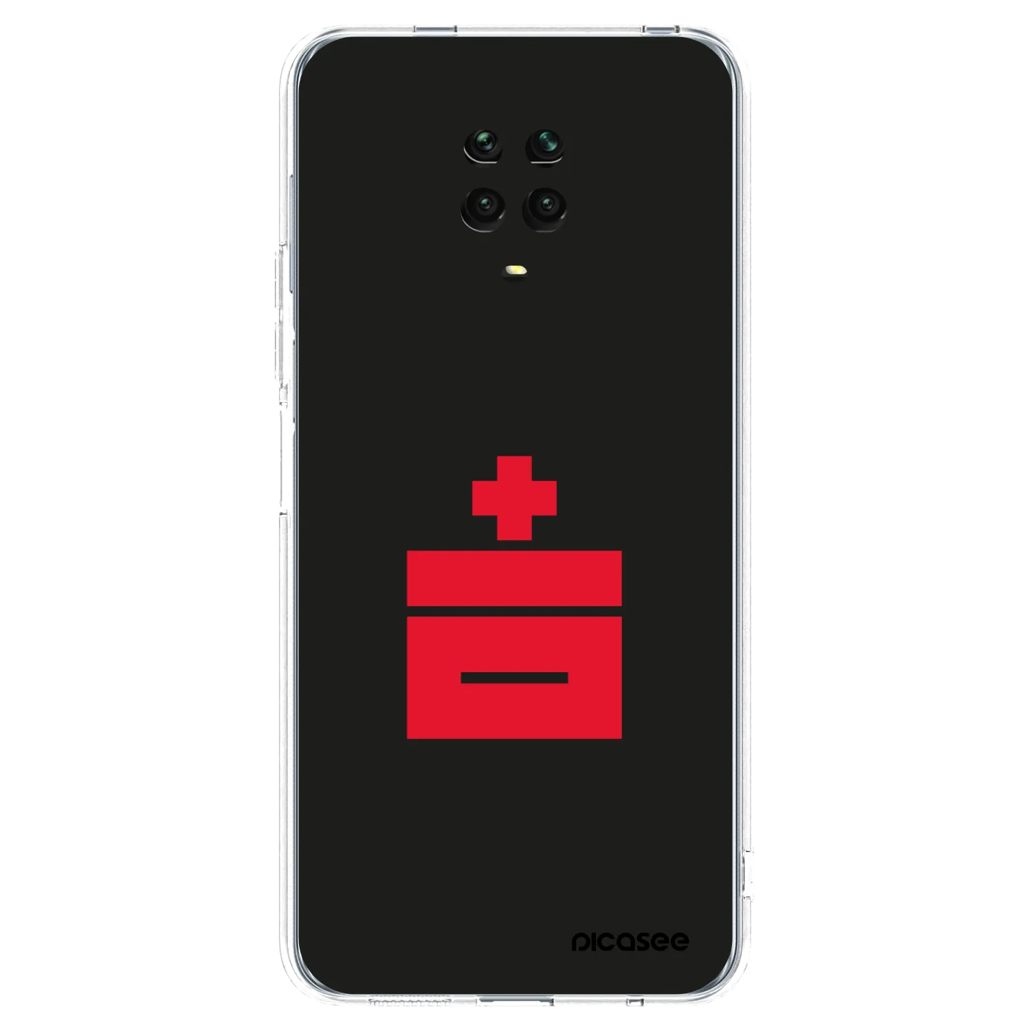 Picasee Xiaomi Redmi Note 9 Pro Hülle - Transparentes Silikon - Le Plastenciaga