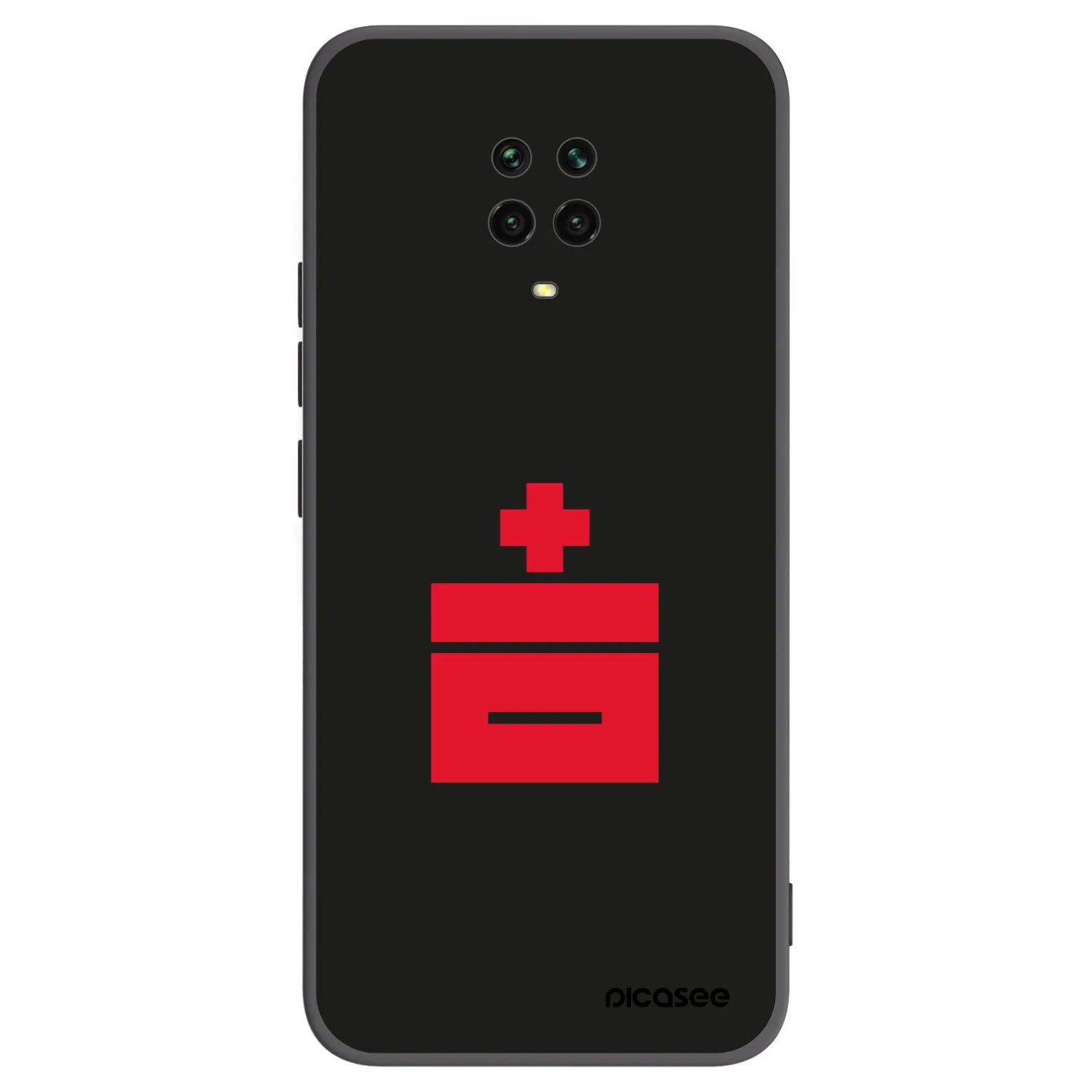 Picasee Xiaomi Redmi Note 9 Pro Hülle - Schwarzes Silikon - Le Plastenciaga