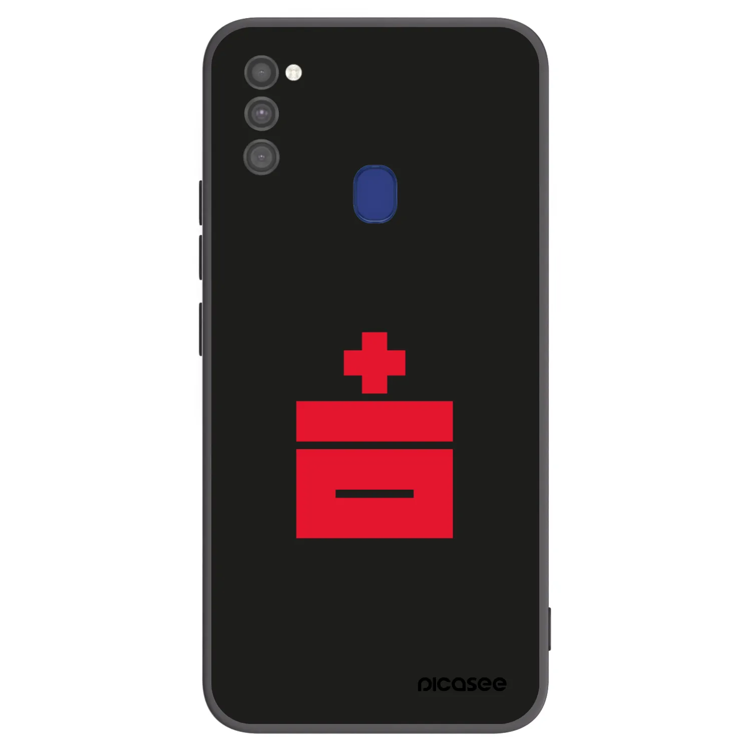 Picasee Samsung Galaxy M21 M215F Hülle - Schwarzes Silikon - Le Plastenciaga