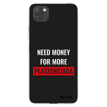 Picasee Huawei Y5P Hülle - Transparentes Silikon - More PLASTENCIAGA