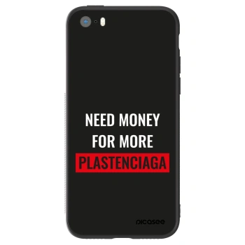 Hülle für Apple iPhone 5/5S/SE - More PLASTENCIAGA