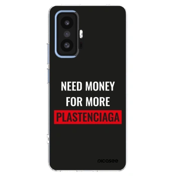 Picasee Xiaomi 11T Pro Hülle - Transparentes Silikon - More PLASTENCIAGA