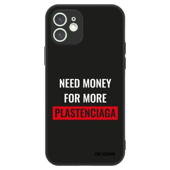 Picasee ULTIMATE CASE MagSafe für Apple iPhone 12 - More PLASTENCIAGA
