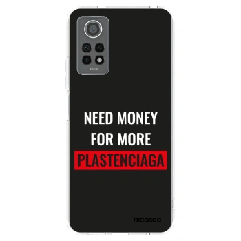 Picasee Xiaomi Redmi Note 12 Pro 4G Hülle - Transparentes Silikon - More PLASTENCIAGA