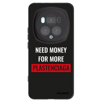 Picasee Honor Magic6 Pro Hülle - Schwarzes Silikon - More PLASTENCIAGA