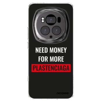 Picasee Honor Magic6 Pro Hülle - Transparentes Silikon - More PLASTENCIAGA