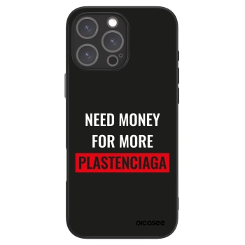Picasee ULTIMATE CASE MagSafe für Apple iPhone 16 Pro Max - More PLASTENCIAGA