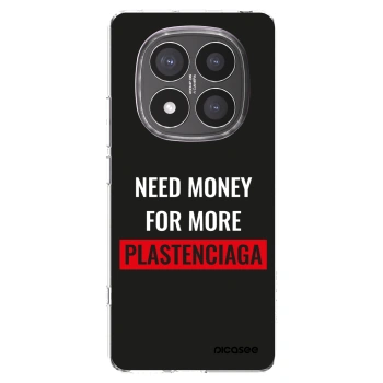 Picasee Xiaomi Redmi Note 14 Pro+ 5G Hülle - Transparentes Silikon - More PLASTENCIAGA