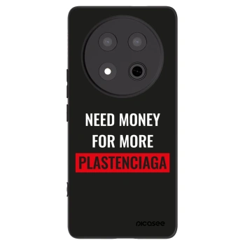 Picasee Honor Magic7 Lite 5G Hülle - Schwarzes Silikon - More PLASTENCIAGA