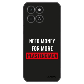 Picasee Honor 200 Smart 5G Hülle - Schwarzes Silikon - More PLASTENCIAGA