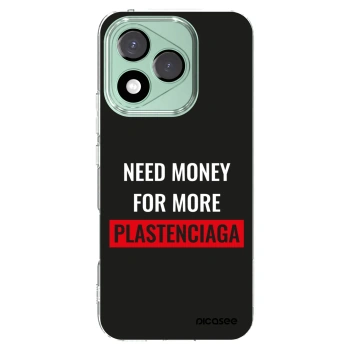 Picasee Honor 400 Lite 5G Hülle - Transparentes Silikon - More PLASTENCIAGA