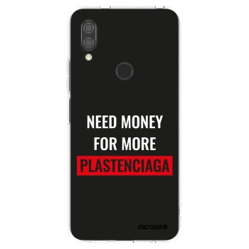 Picasee Xiaomi Redmi 7 Hülle - Transparentes Silikon - More PLASTENCIAGA