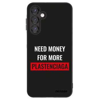 Picasee Samsung Galaxy A16 4G Hülle - Schwarzes Silikon - More PLASTENCIAGA