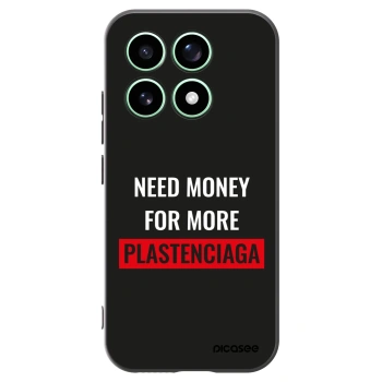 Picasee Xiaomi 17 Hülle - Schwarzes Silikon - More PLASTENCIAGA