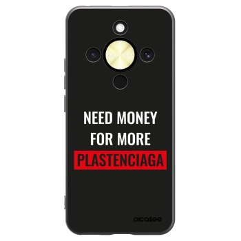 Picasee Honor Magic8 Lite 5G Hülle - Schwarzes Silikon - More PLASTENCIAGA