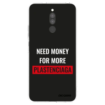 Picasee Xiaomi Redmi 8 Hülle - Transparentes Silikon - More PLASTENCIAGA