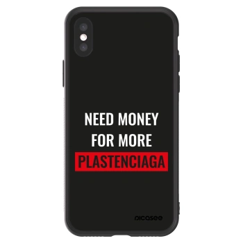 Picasee ULTIMATE CASE für Apple iPhone X/XS - More PLASTENCIAGA