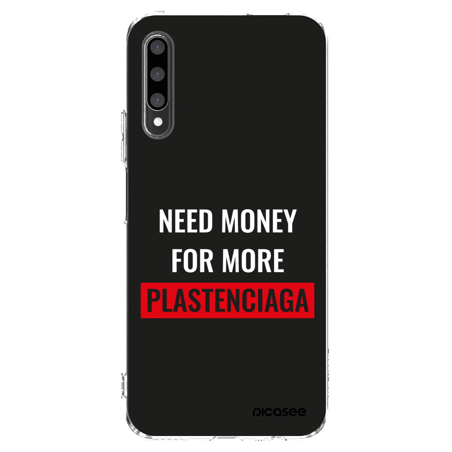 Picasee Honor 9X Pro Hülle - Transparentes Silikon - More PLASTENCIAGA