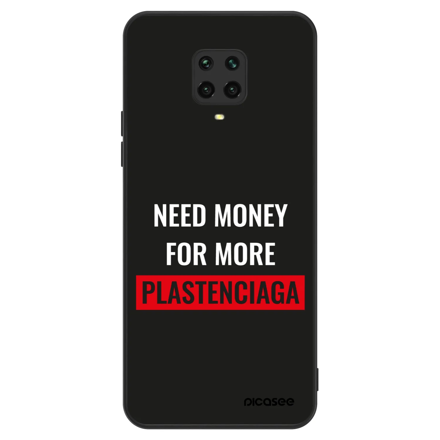 Picasee ULTIMATE CASE für Xiaomi Redmi Note 9 Pro - More PLASTENCIAGA
