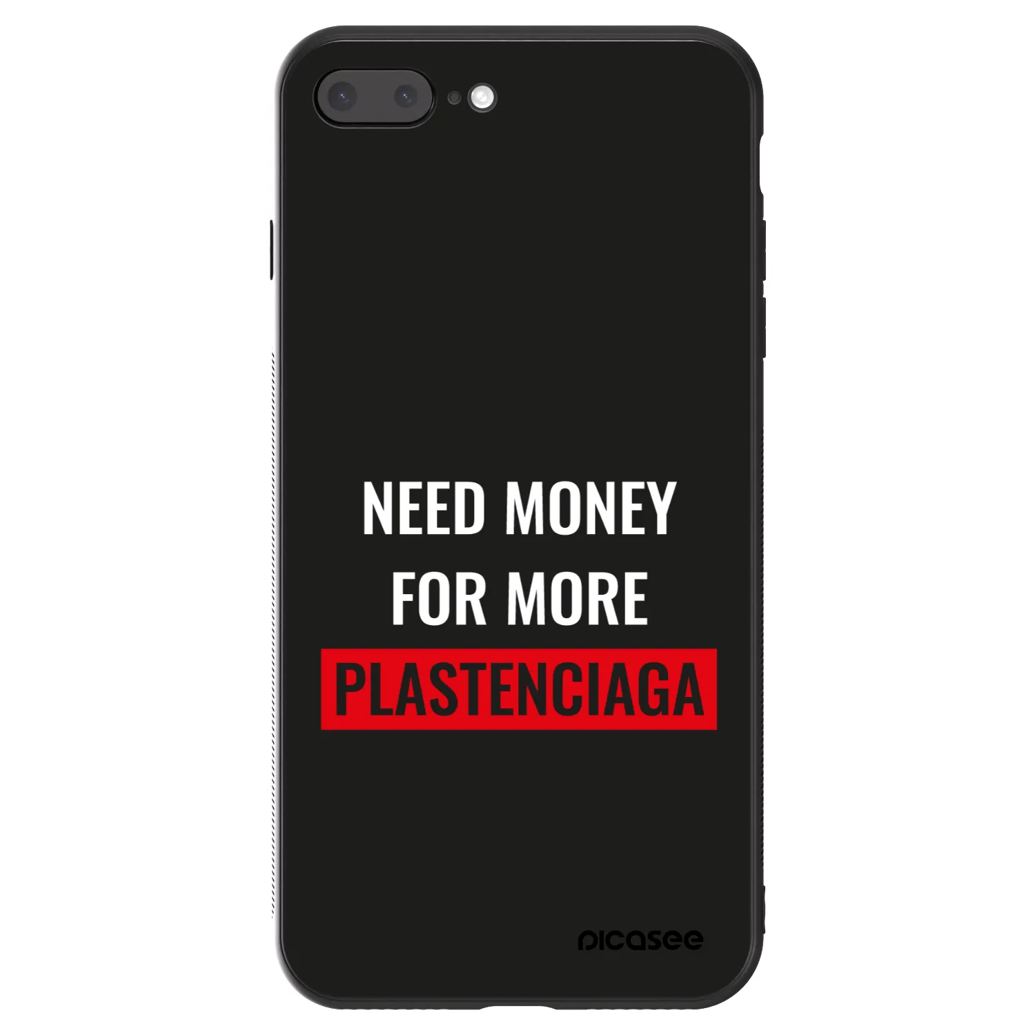 Picasee ULTIMATE CASE für Apple iPhone 7 Plus - More PLASTENCIAGA