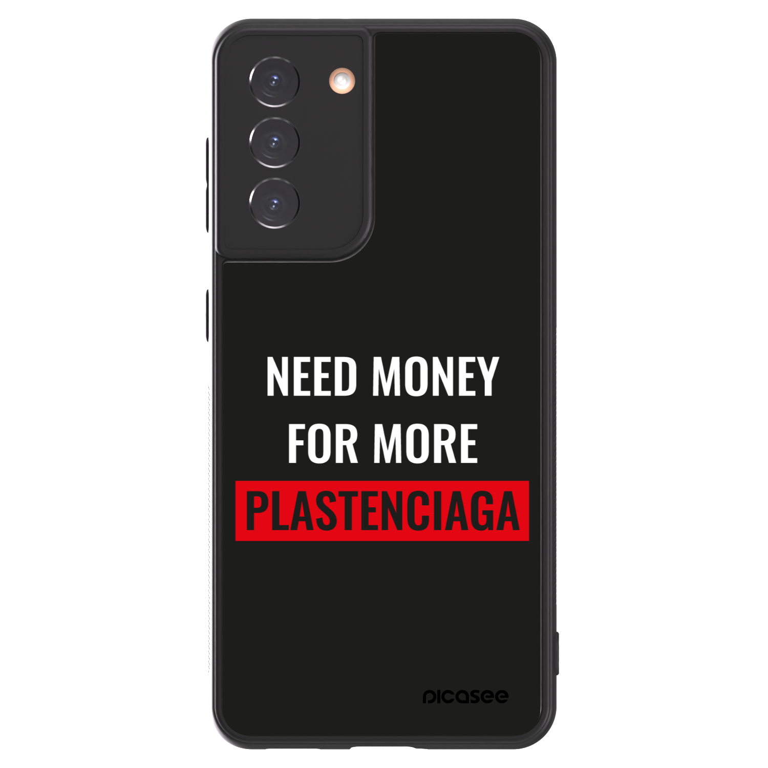 Picasee ULTIMATE CASE für Samsung Galaxy S21 5G G991B - More PLASTENCIAGA