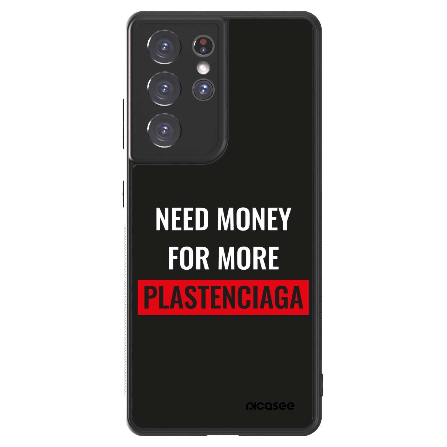 Picasee ULTIMATE CASE für Samsung Galaxy S21 Ultra 5G G998B - More PLASTENCIAGA