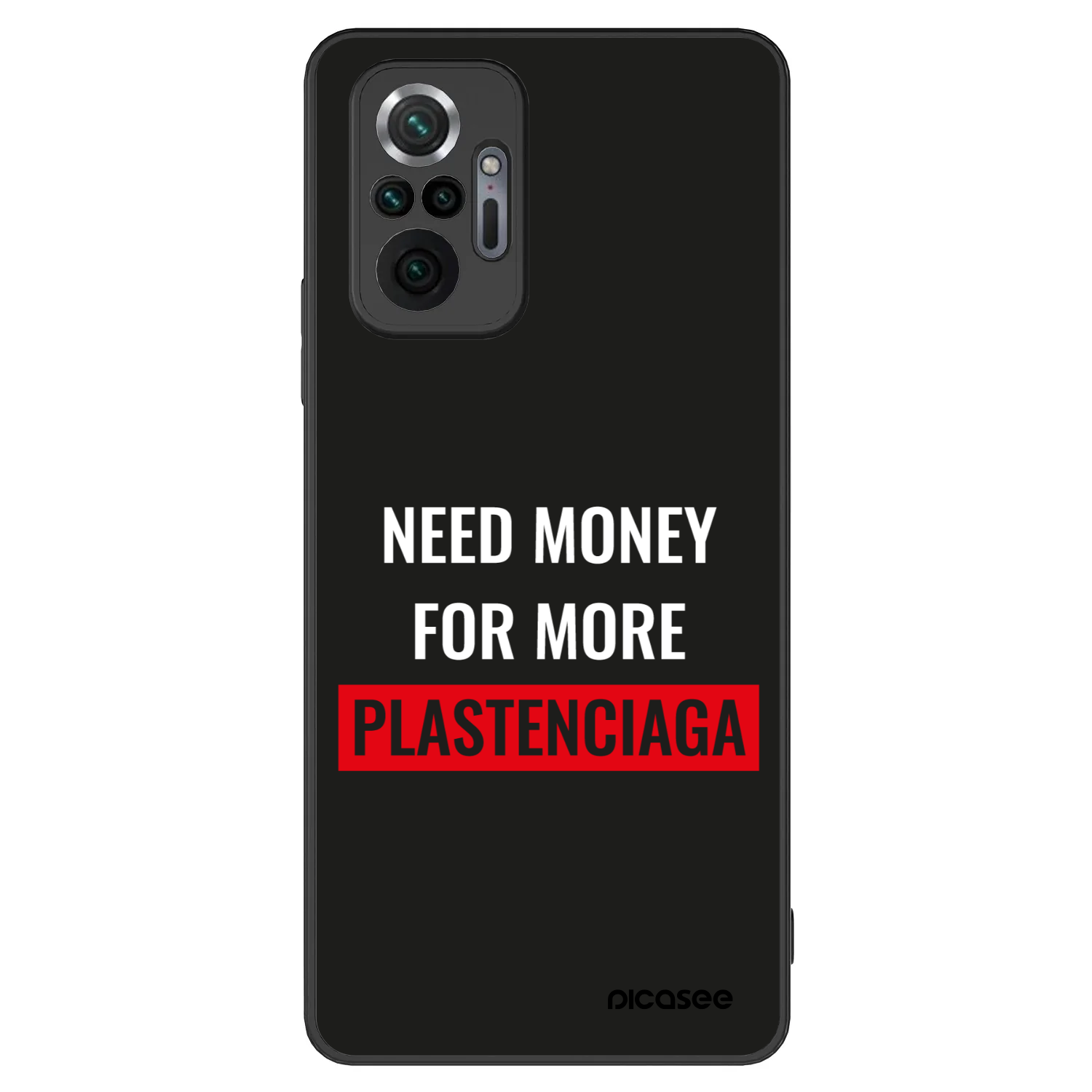Picasee ULTIMATE CASE für Xiaomi Redmi Note 10 Pro - More PLASTENCIAGA