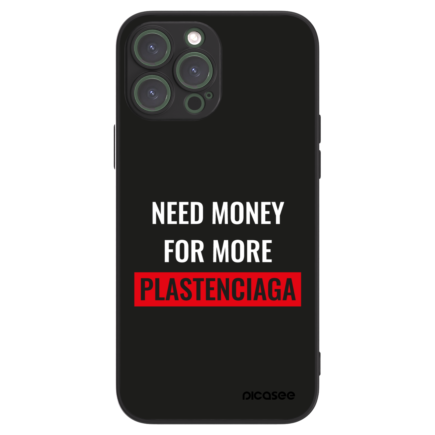 Picasee ULTIMATE CASE für Apple iPhone 13 Pro Max - More PLASTENCIAGA