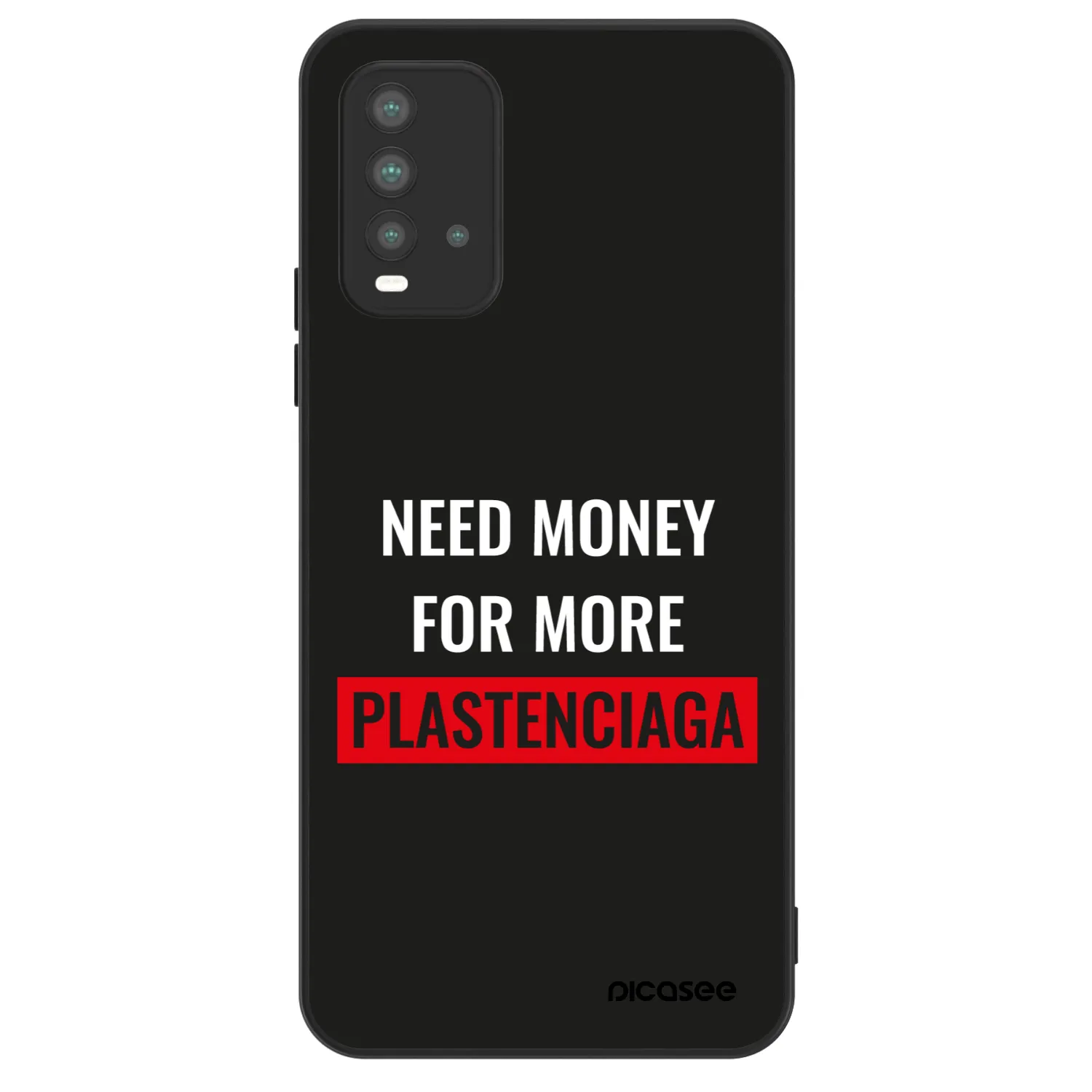 Picasee ULTIMATE CASE für Xiaomi Redmi 9T - More PLASTENCIAGA