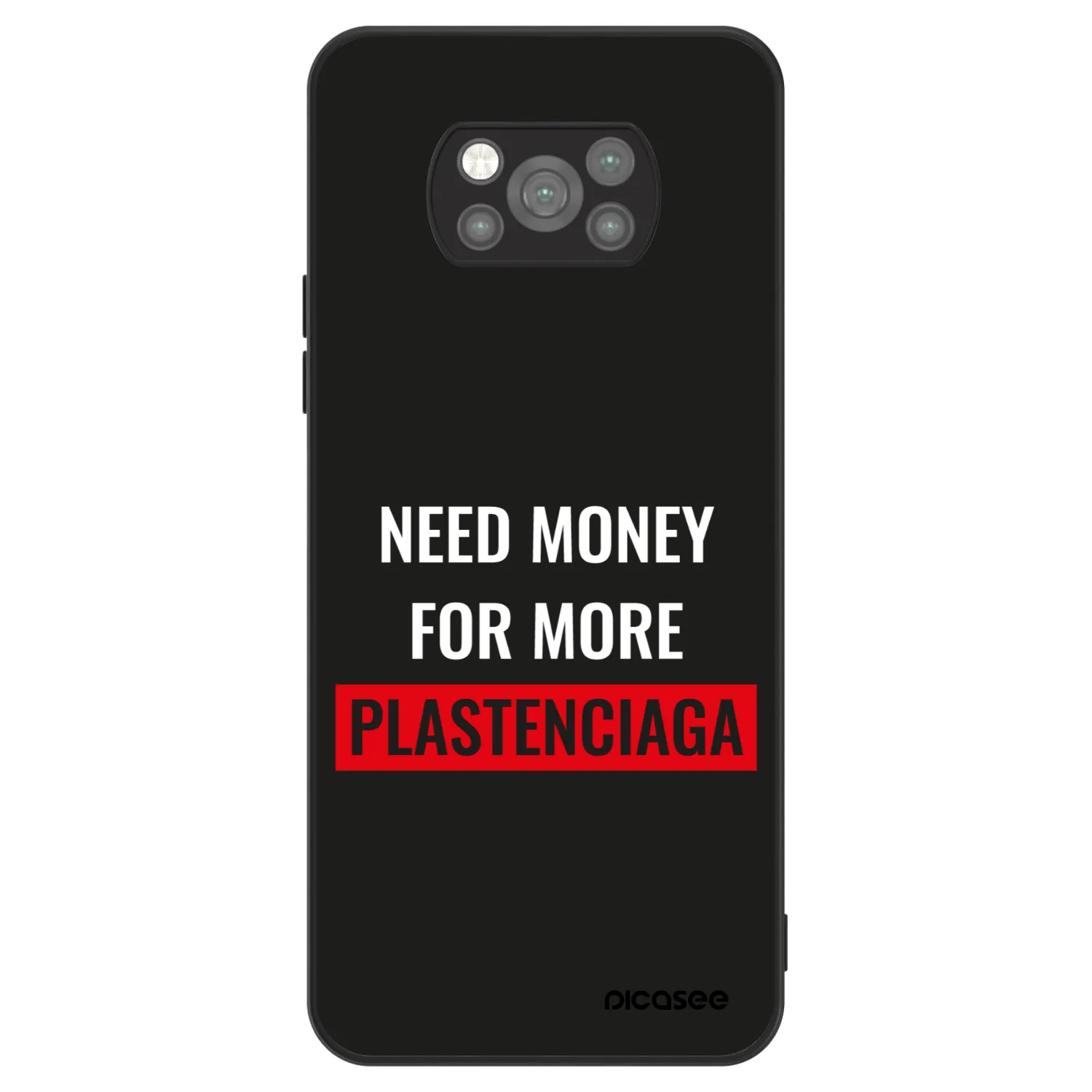 Picasee ULTIMATE CASE für Xiaomi Poco X3 Pro - More PLASTENCIAGA