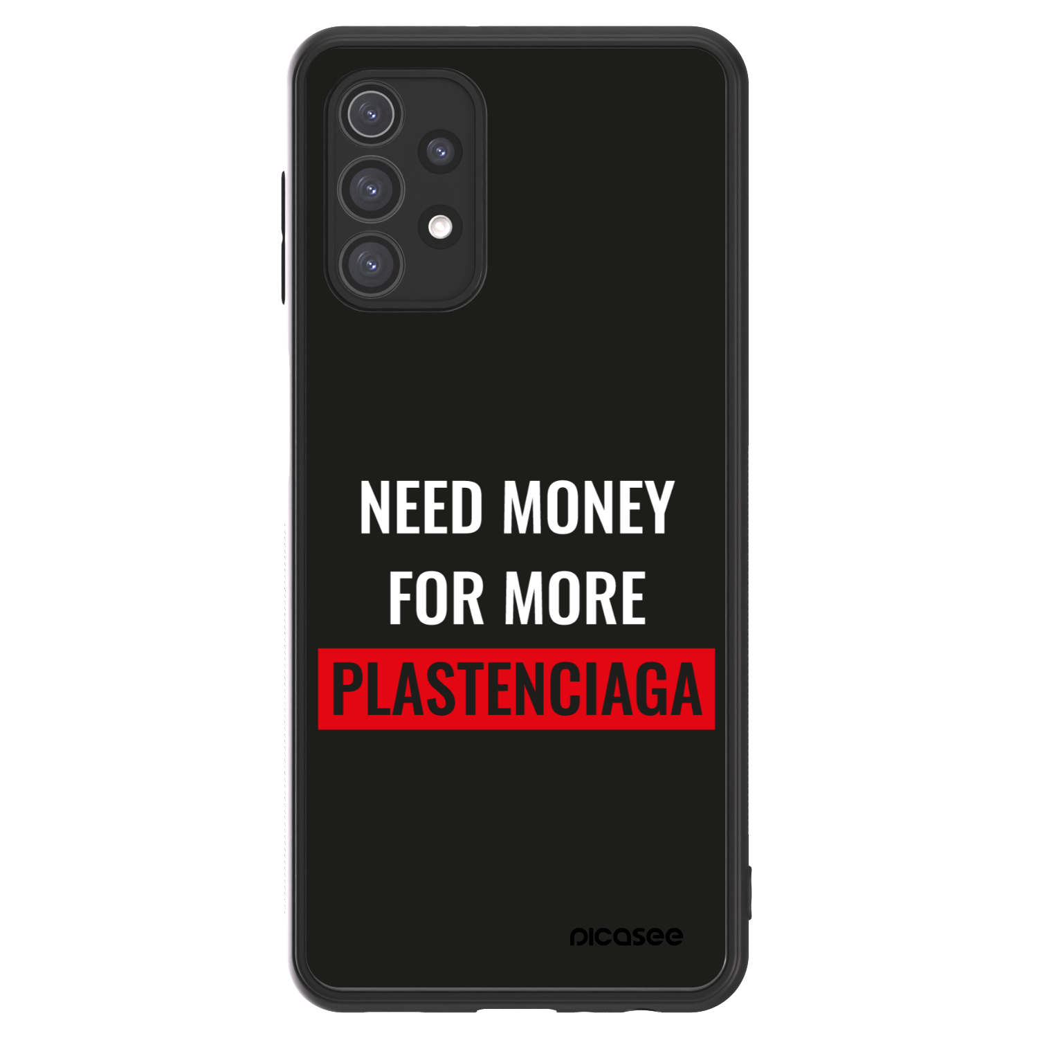 Picasee ULTIMATE CASE für Samsung Galaxy A32 5G A326B - More PLASTENCIAGA