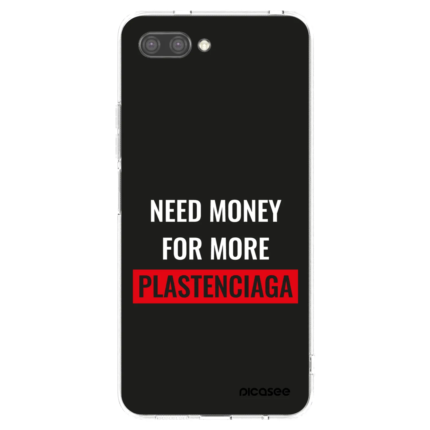 Picasee Honor 10 Hülle - Transparentes Silikon - More PLASTENCIAGA