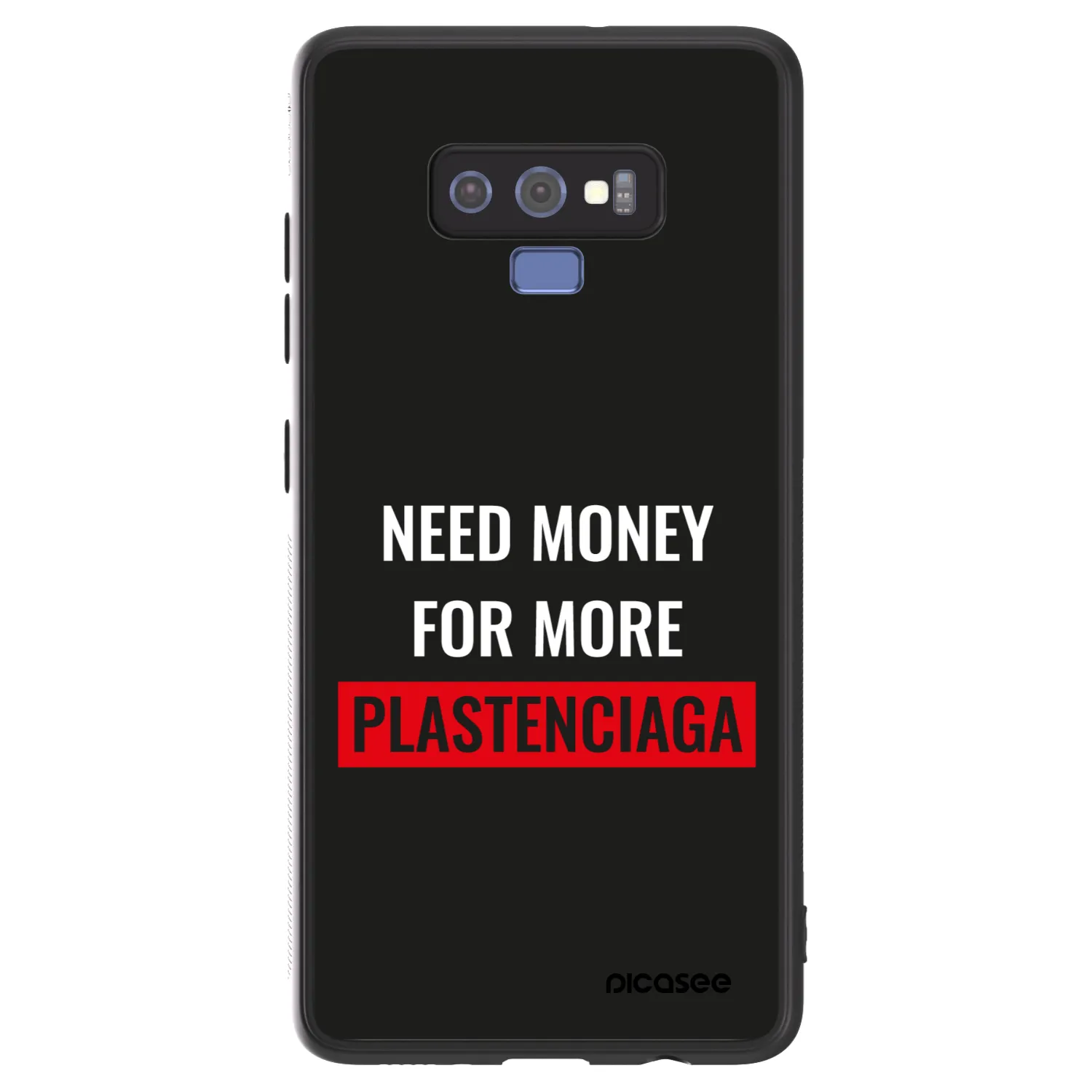 Picasee ULTIMATE CASE für Samsung Galaxy Note 9 N960F - More PLASTENCIAGA