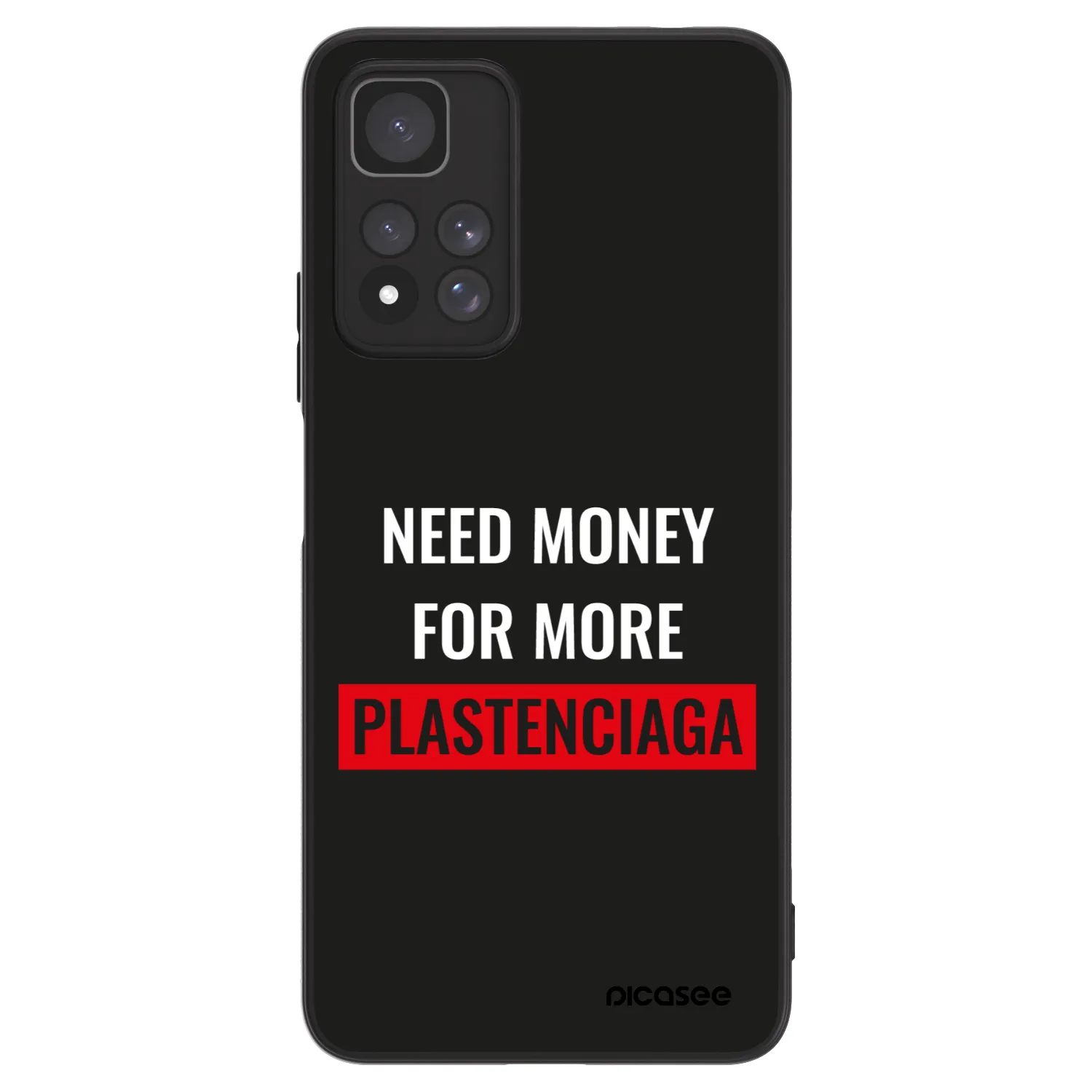 Picasee ULTIMATE CASE für Xiaomi Redmi Note 11 Pro+ 5G - More PLASTENCIAGA