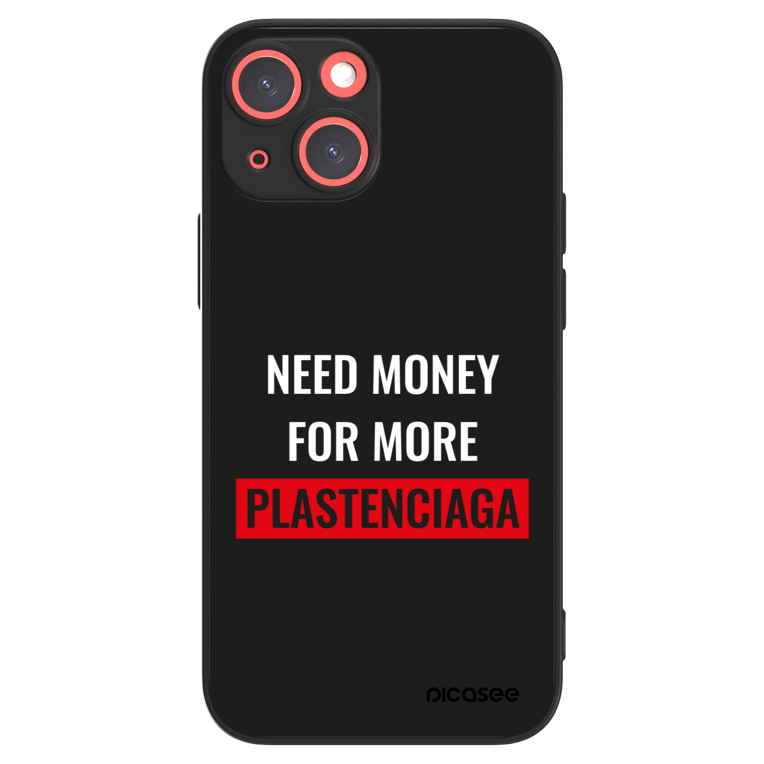 Picasee ULTIMATE CASE MagSafe für Apple iPhone 13 mini - More PLASTENCIAGA