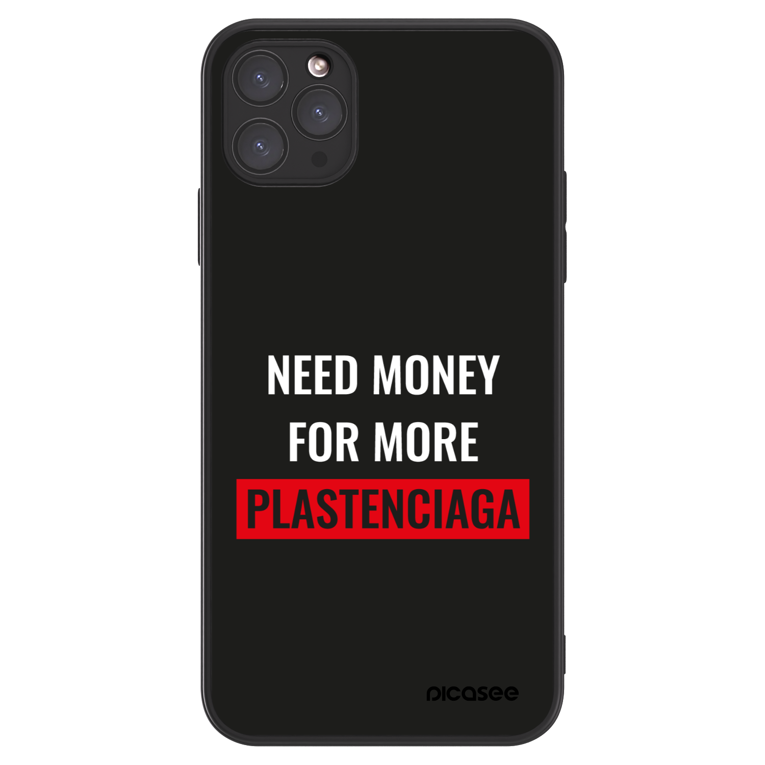 Picasee ULTIMATE CASE MagSafe für Apple iPhone 11 Pro Max - More PLASTENCIAGA