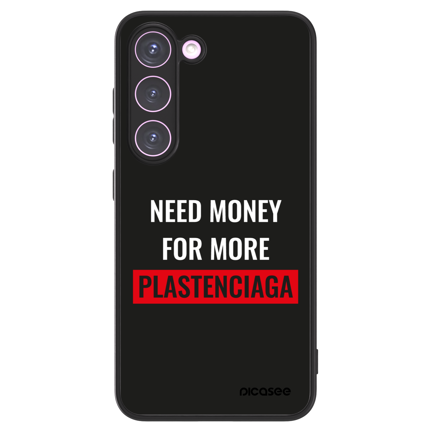 Picasee ULTIMATE CASE für Samsung Galaxy S23 5G - More PLASTENCIAGA