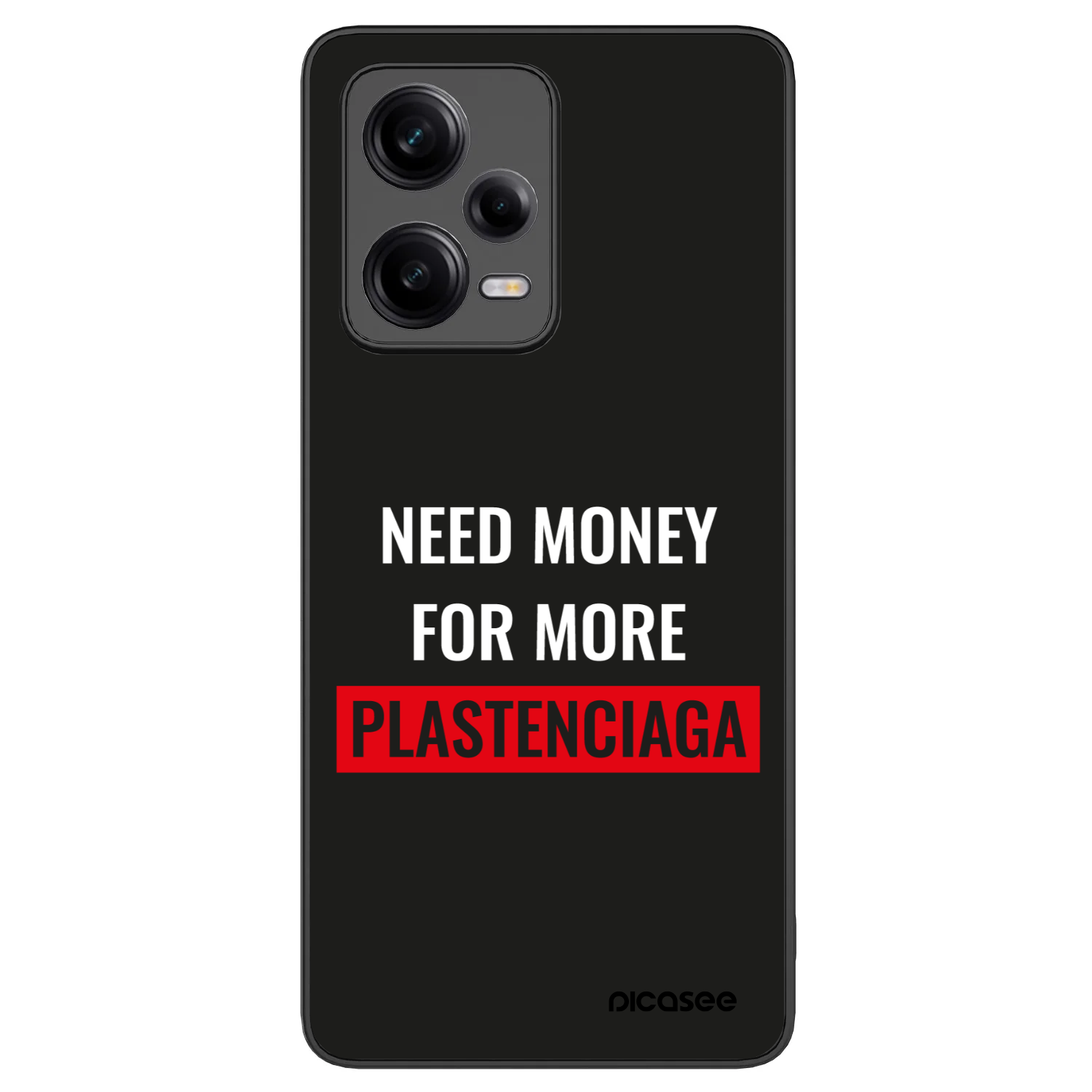 Picasee ULTIMATE CASE für Xiaomi Redmi Note 12 Pro 5G - More PLASTENCIAGA