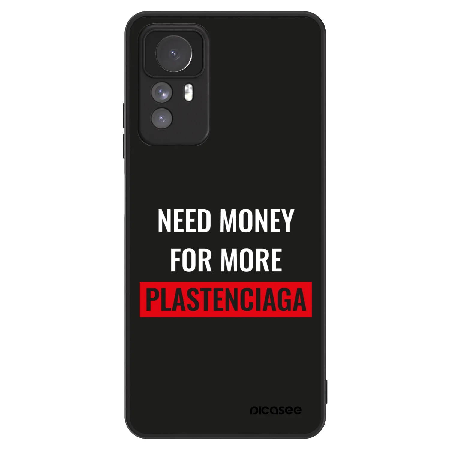 Picasee ULTIMATE CASE für Xiaomi Redmi Note 12S - More PLASTENCIAGA