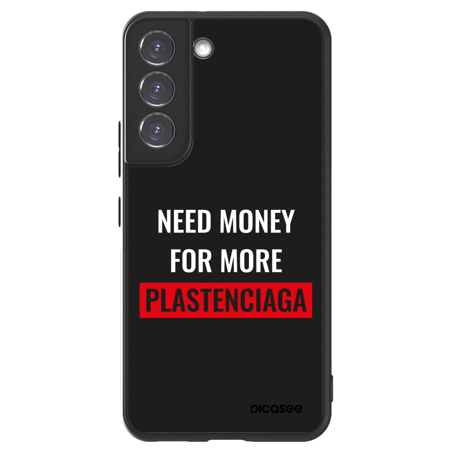 Picasee ULTIMATE CASE PowerShare für Samsung Galaxy S22 5G - More PLASTENCIAGA